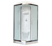 Душевая кабина Royal Bath RB 80HP6-WC-CH 80х80 см, с матовыми стеклами