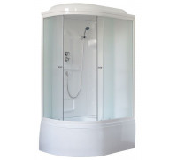 Душевая кабина Royal Bath RB 8120BK1-M 120х80 см, с матовыми стеклами, правосторонняя