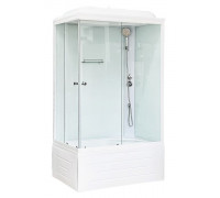 Душевая кабина Royal Bath RB 8100BP5-WT 100х80 см, с прозрачными стеклами , правосторонняя