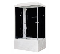 Душевая кабина Royal Bath RB 8100BP5-BT 100х80 см, с прозрачными стеклами , левосторонняя