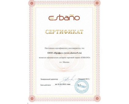 Душевая кабина Esbano ES-108CKRB R 100х80 см с крышей