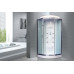 Душевая кабина Royal Bath RB 90HK7-WT-CH 90х90 см, с прозрачными стеклами