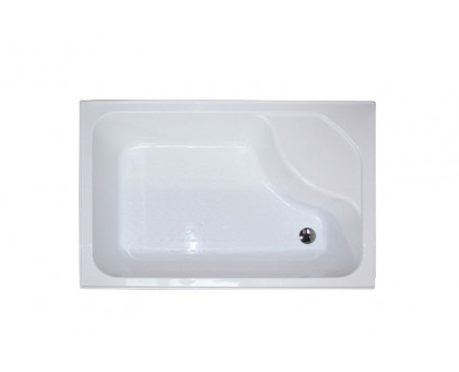 Душевой уголок Royal Bath RB 8100BP-T 100х80 см, с прозрачными стеклами, правосторонний